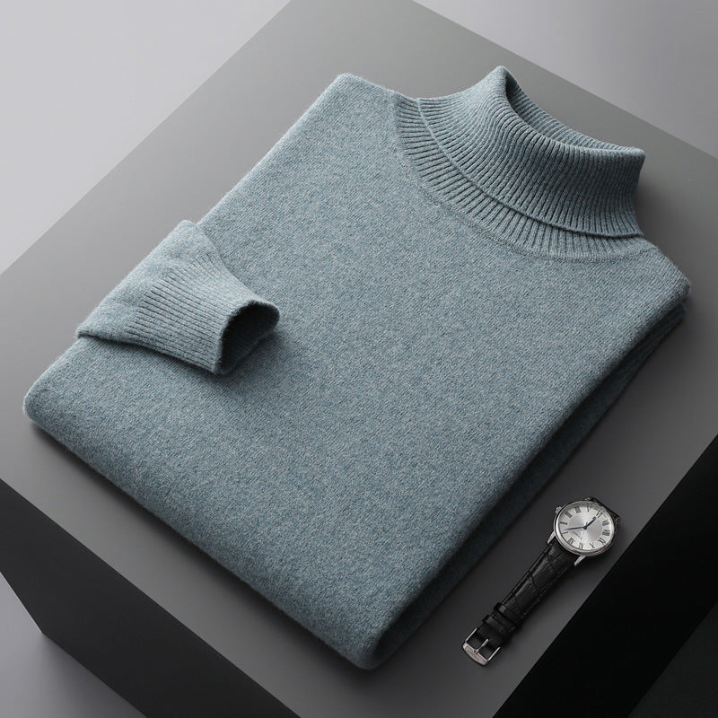 Men's merino turtleneck