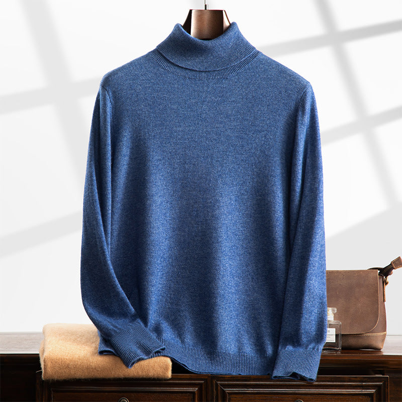 Men's cashmere turtleneck