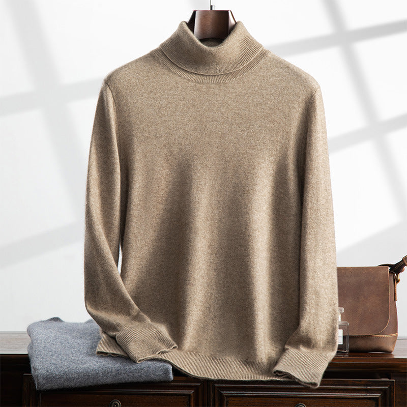 Men's cashmere turtleneck