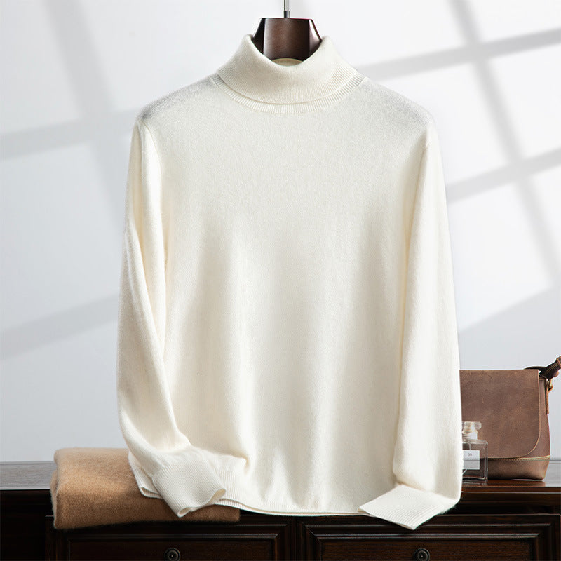 Men's cashmere turtleneck