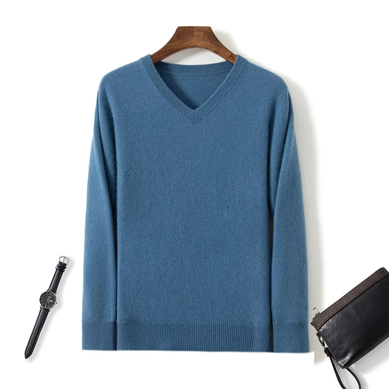 Fine Cashmere V-Neck