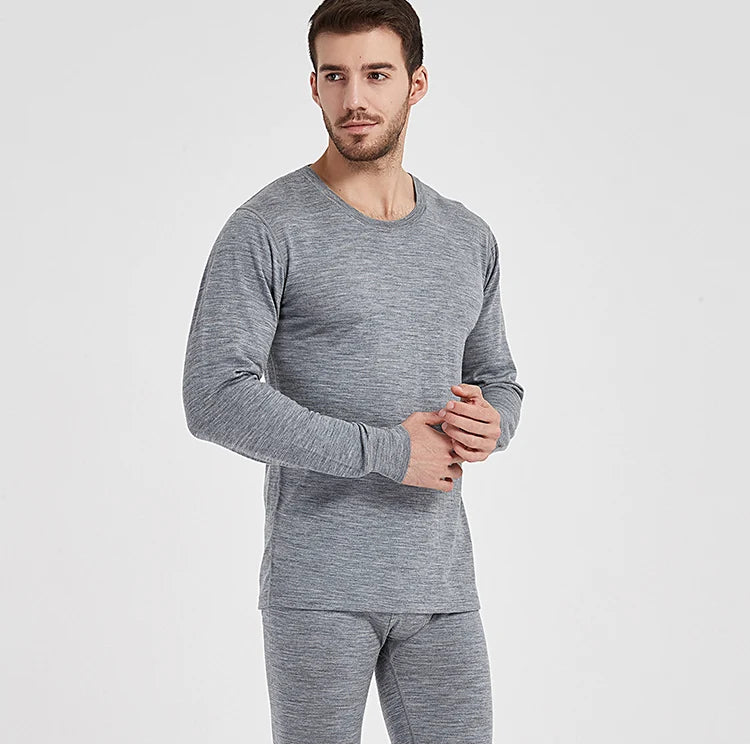 Men's 230 gsm merino thermal lounge set