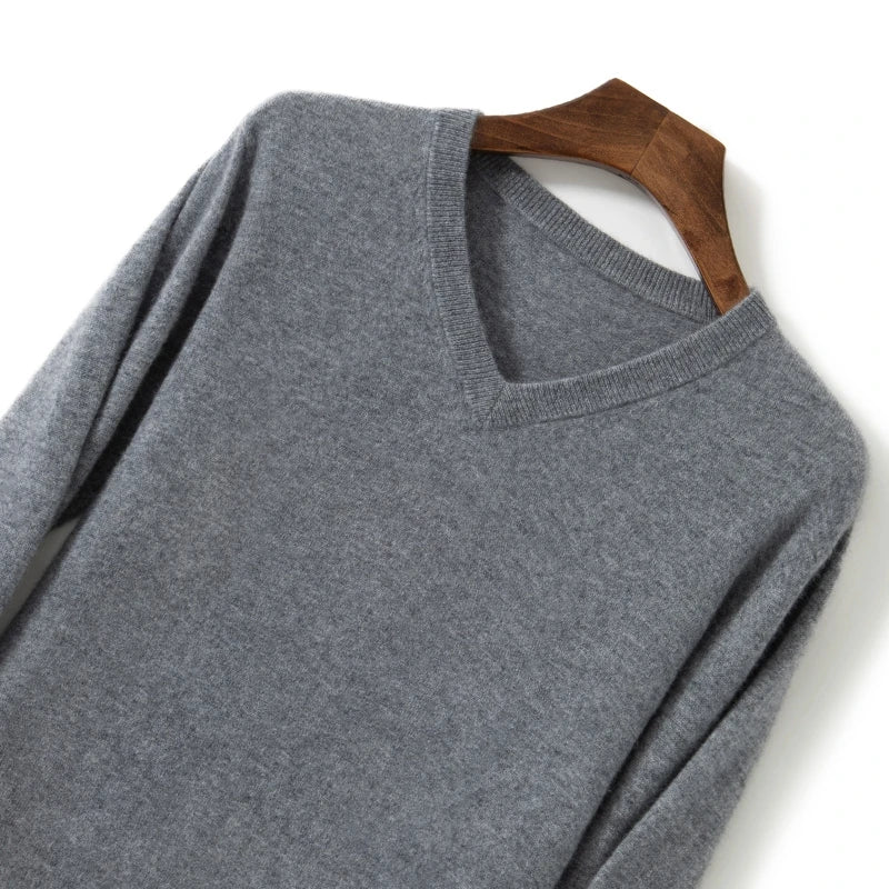 Fine Cashmere V-Neck