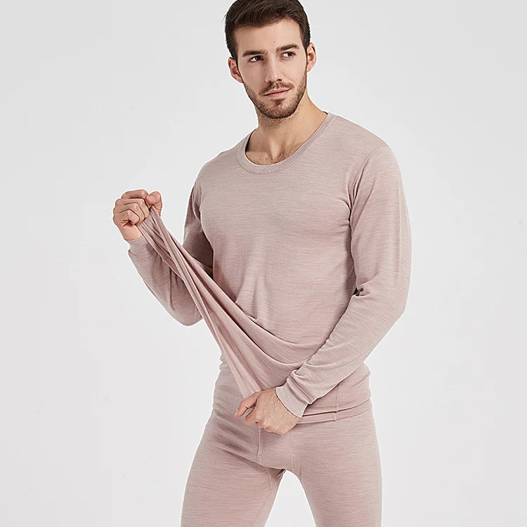 Men's 230 gsm merino thermal lounge set