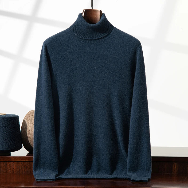 Cashmere Roll Neck