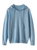 Women's cashmere hoodie
