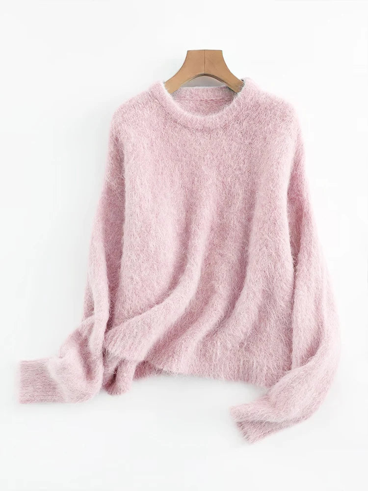 Women's alpaca-blend sweater