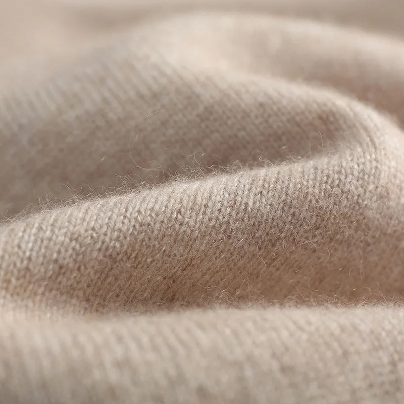 Men's heavyweight cashmere crewneck