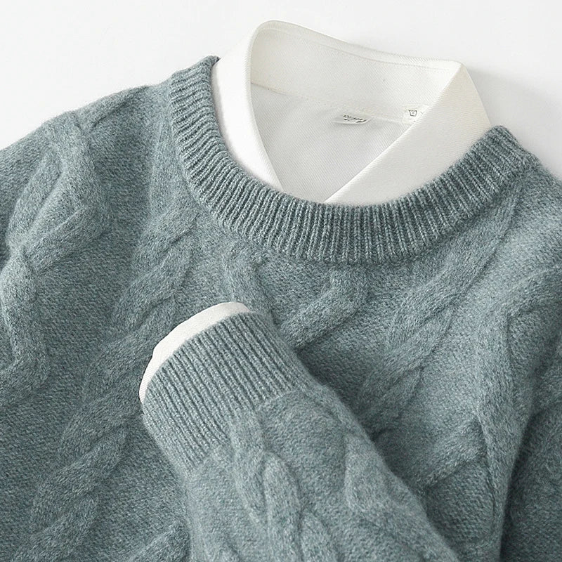 Cashmere Cable Crew