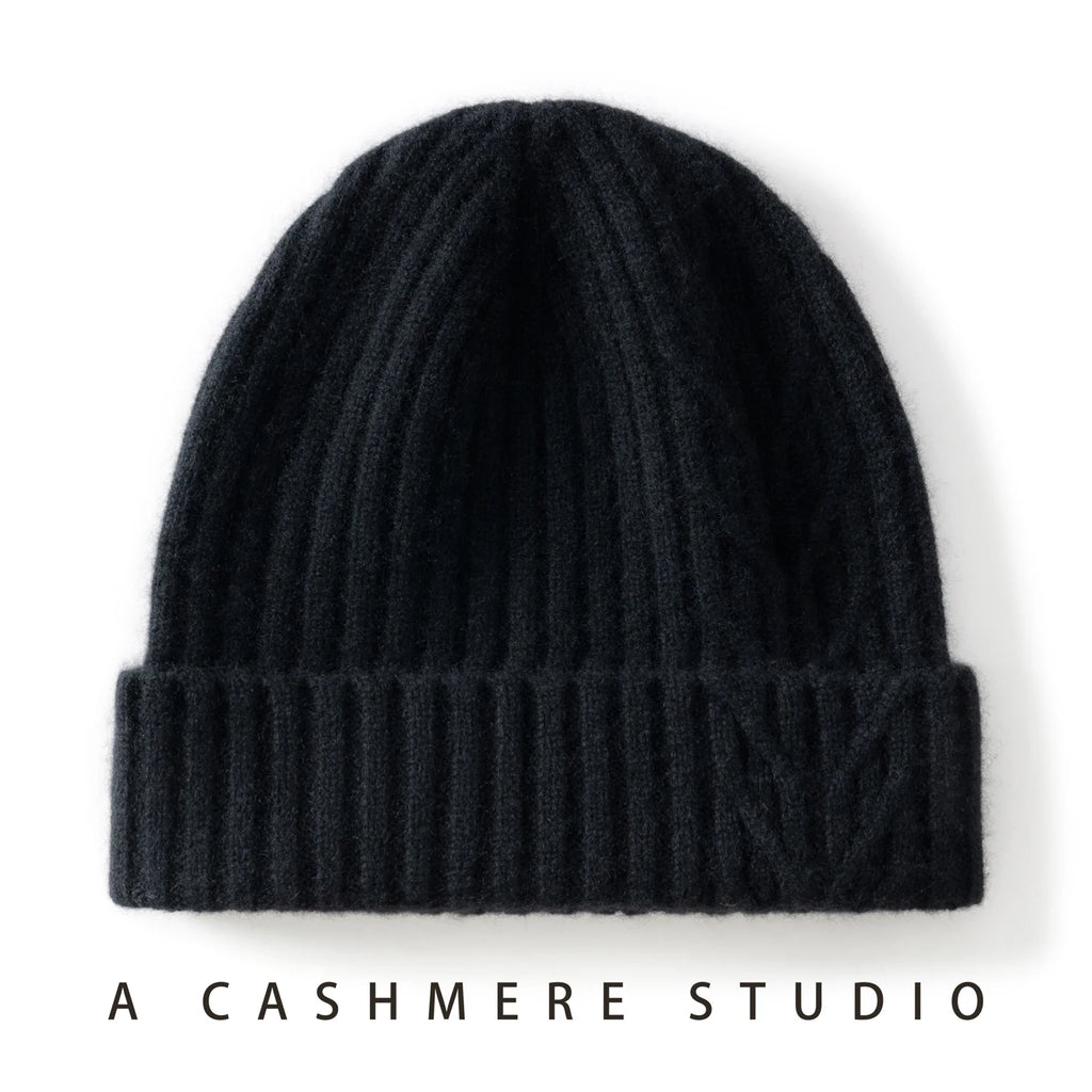 Cable Cashmere Beanie