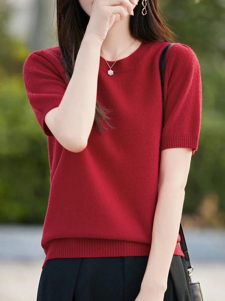 Merino Knit Tee
