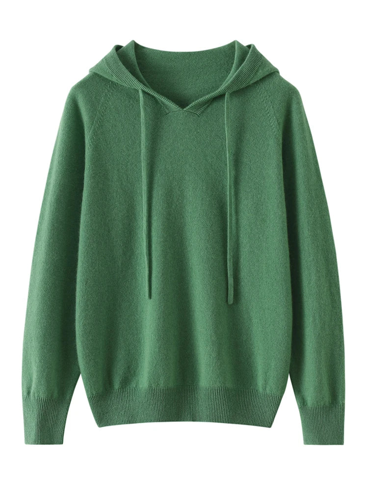 Women's cashmere hoodie