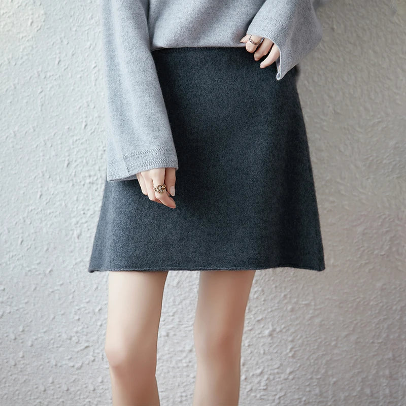 Cashmere Mini Skirt