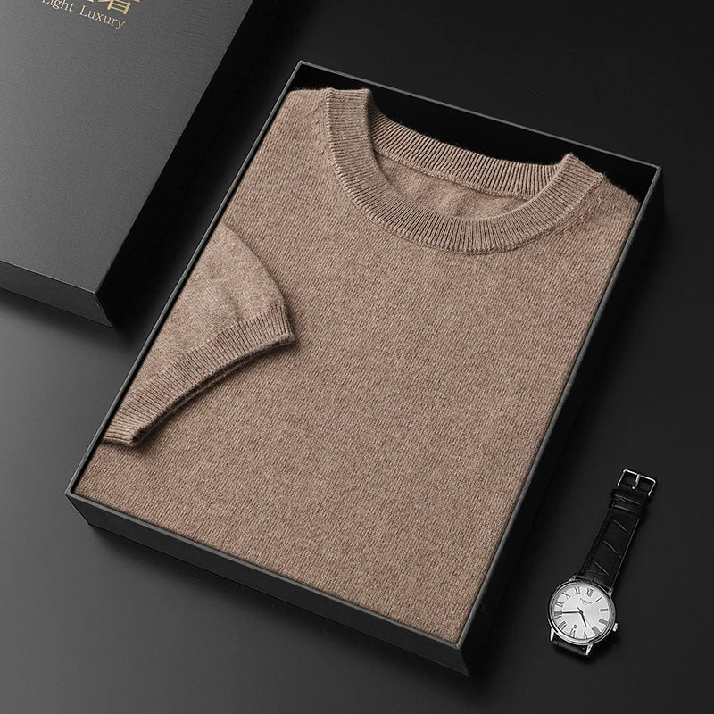 Men's cashmere tee