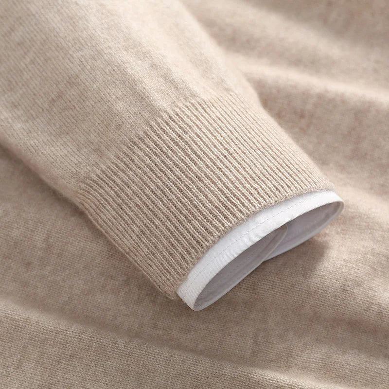 Men's heavyweight cashmere crewneck