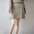 Cashmere Mini Skirt