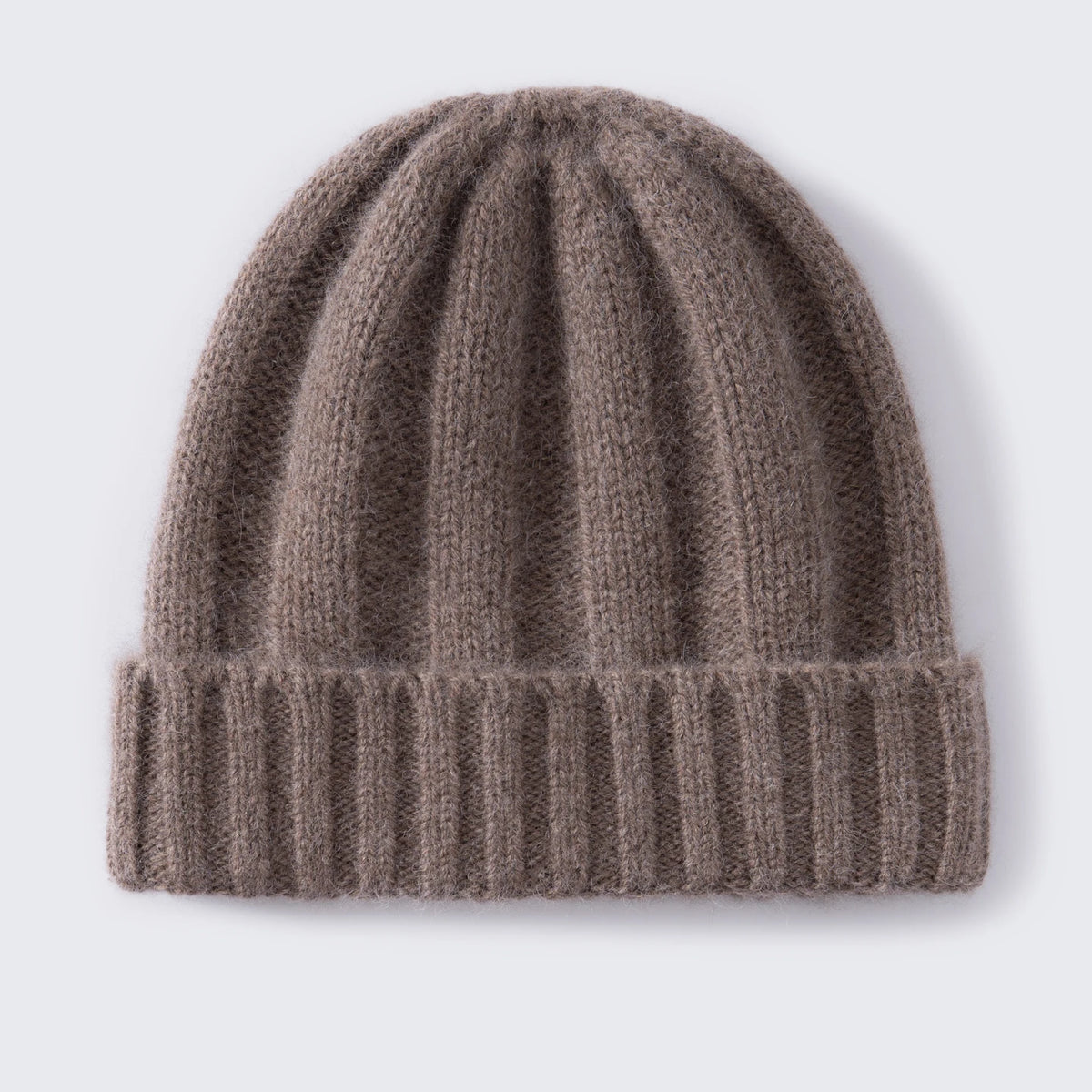 Alpaca ribbed beanie