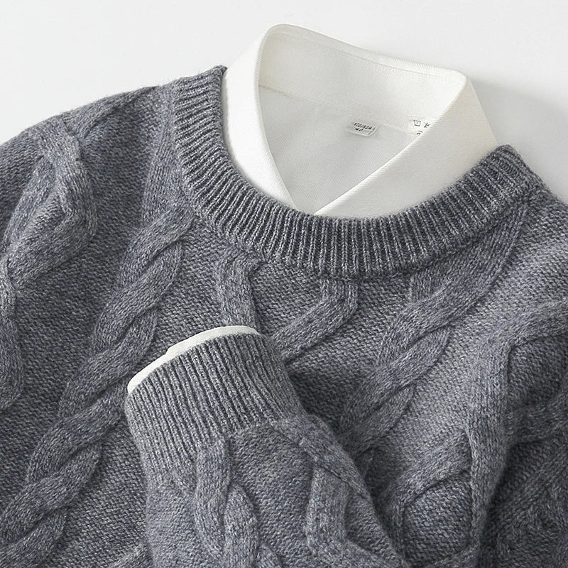 Cashmere Cable Crew