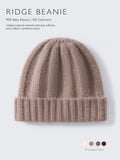 Alpaca ribbed beanie