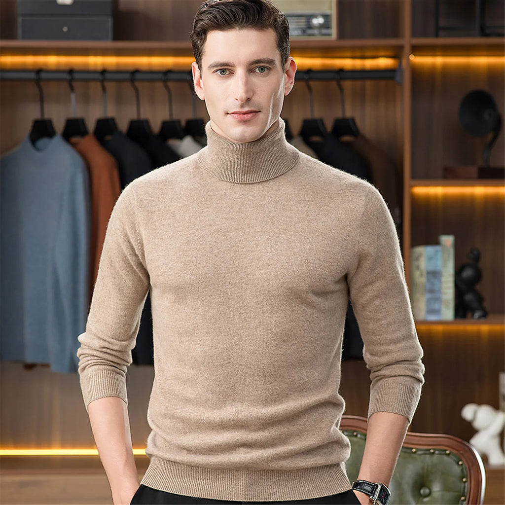 Heavy Cashmere Turtleneck