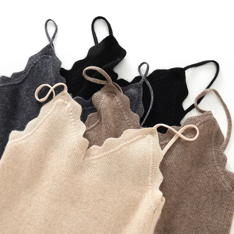 Women's cashmere camisole