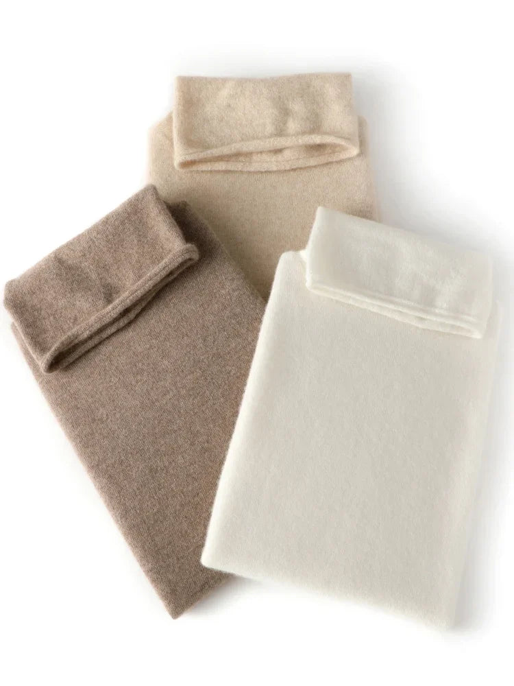 Sleeveless Merino Turtleneck