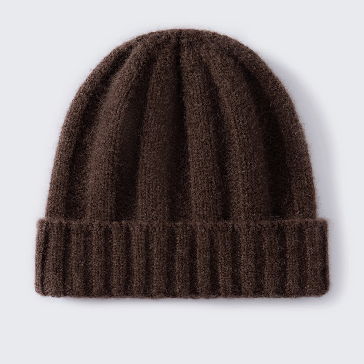 Alpaca ribbed beanie