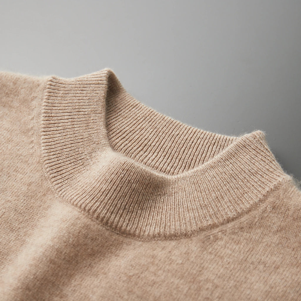 Cashmere Mock Neck