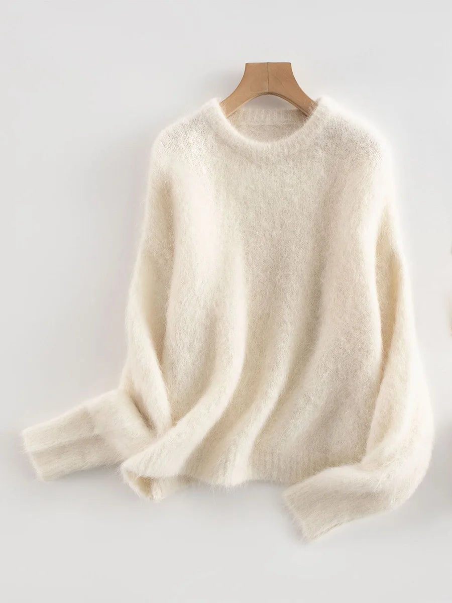 Women's alpaca-blend sweater