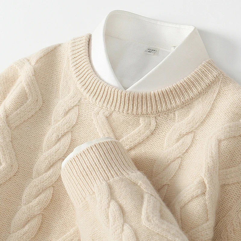 Cashmere Cable Crew