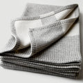 Houndstooth Wool Throw