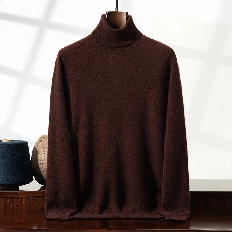 Cashmere Roll Neck