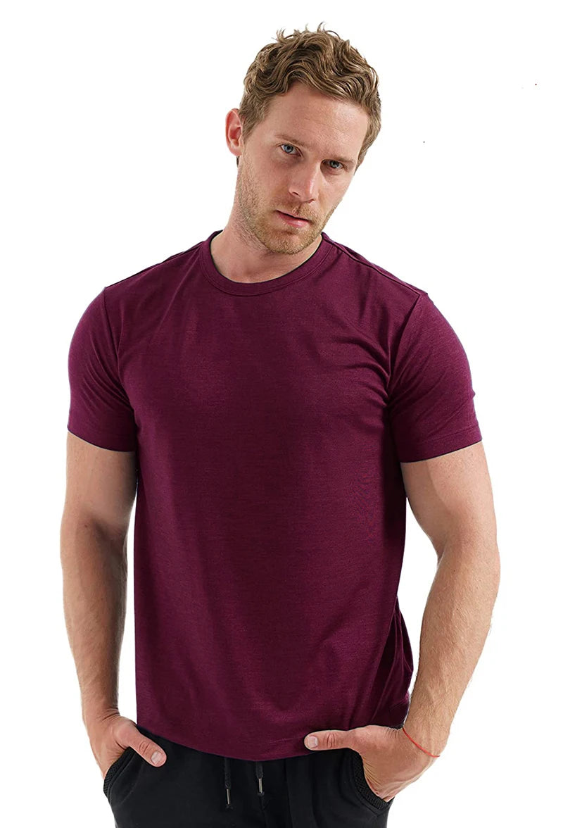 Men's 17.5 micron merino tee