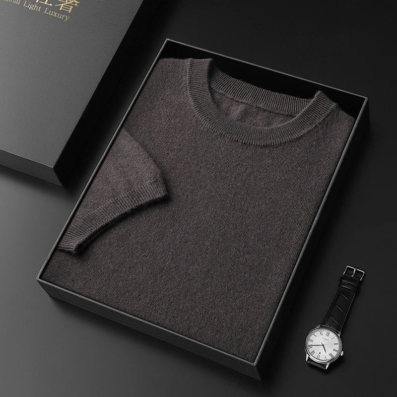 Men's cashmere tee