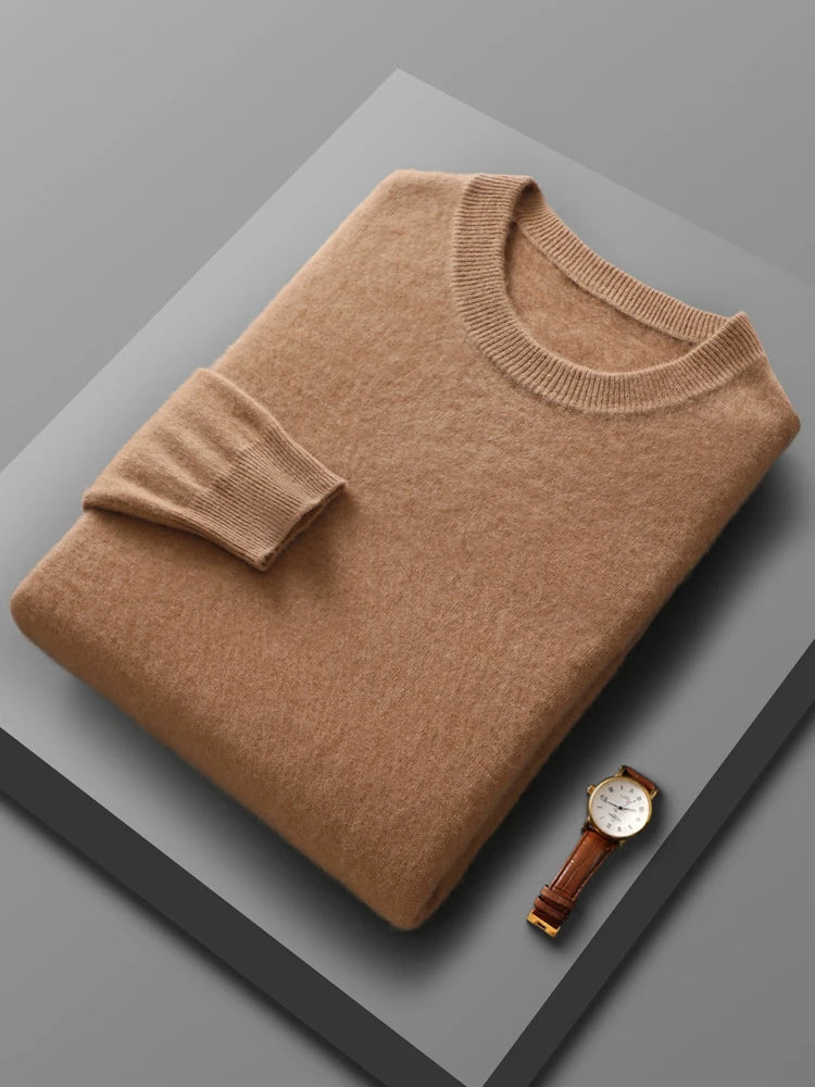 Men's fine merino crewneck