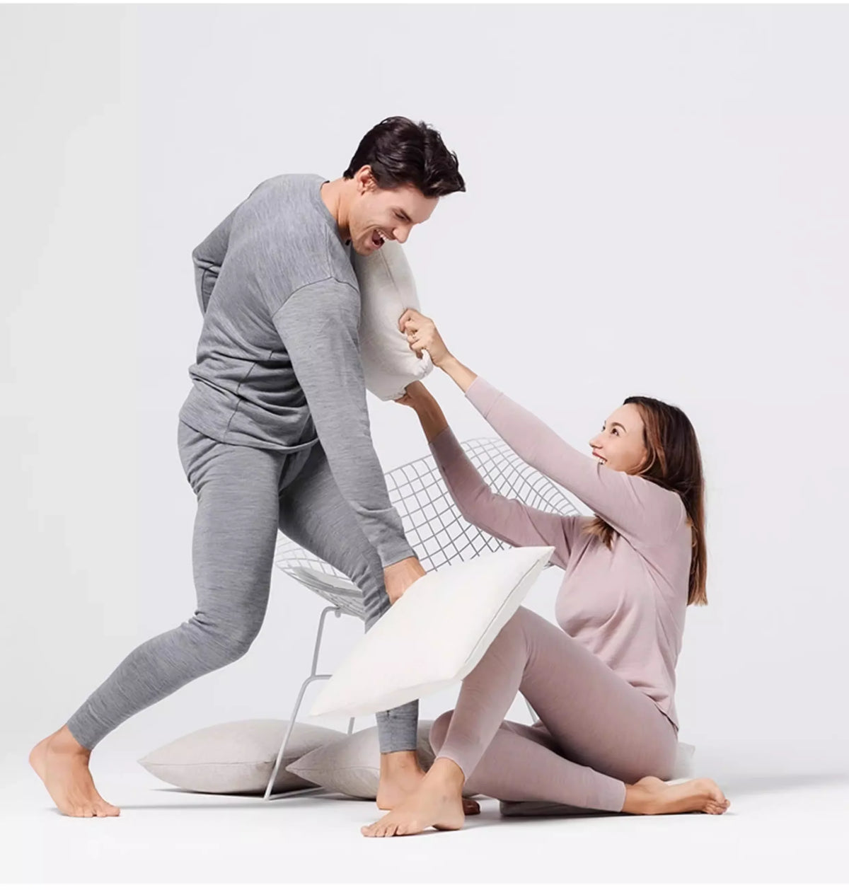 Men's 230 gsm merino thermal lounge set