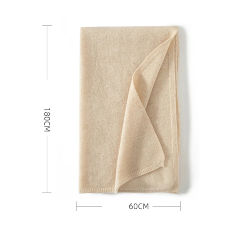 Cashmere travel wrap