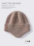 Alpaca earflap beanie