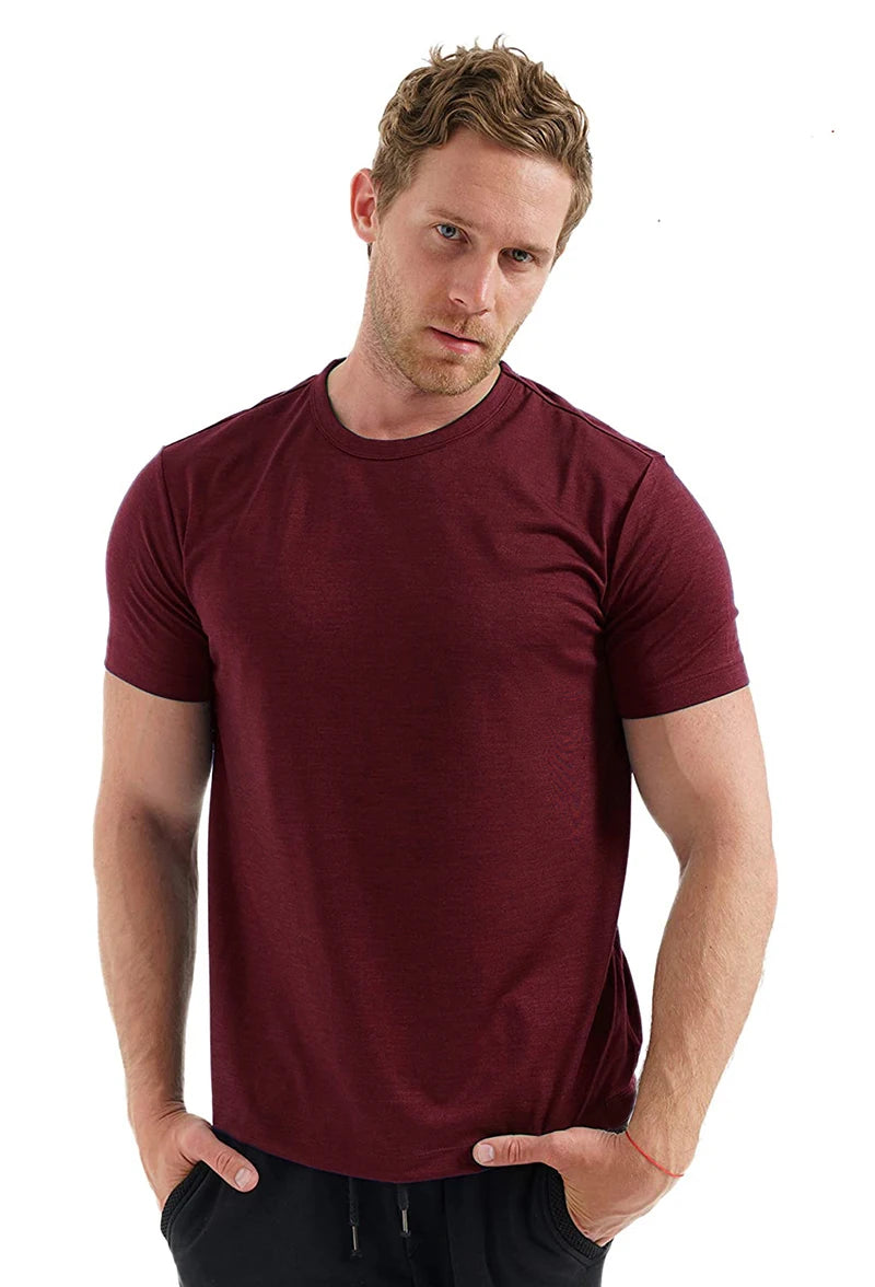 Men's 17.5 micron merino tee