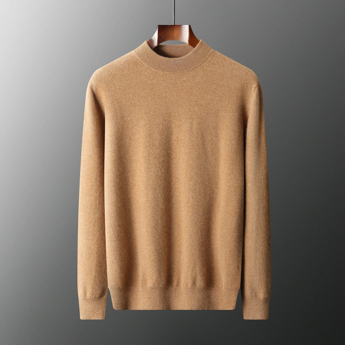 Cashmere Mock Neck
