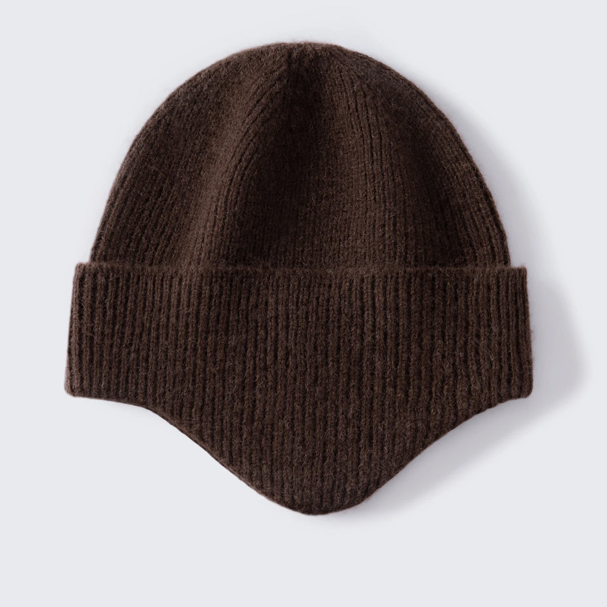 Alpaca earflap beanie