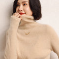 Women's cashmere turtleneck