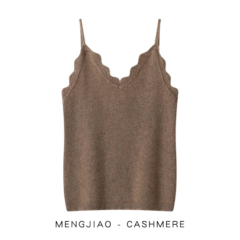 Women's cashmere camisole