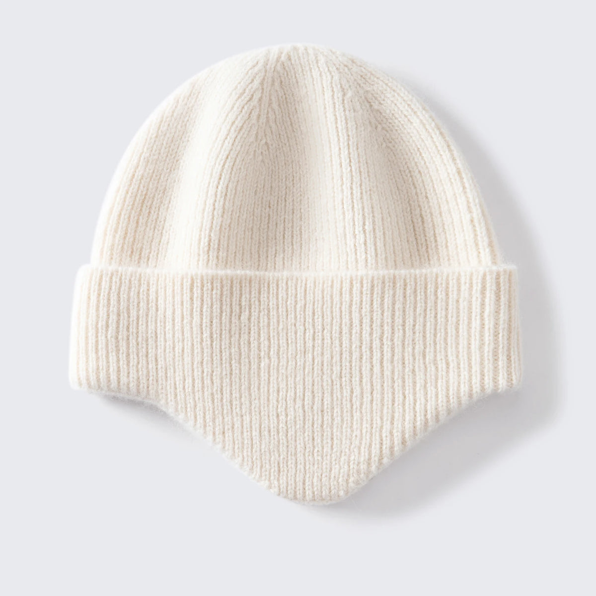 Alpaca earflap beanie
