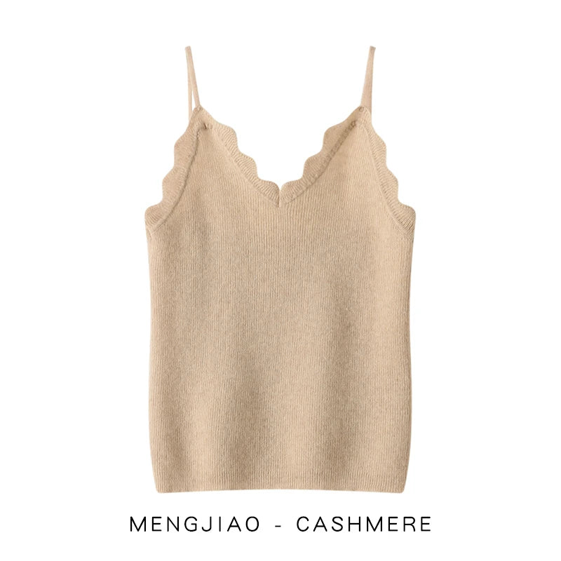 Women's cashmere camisole