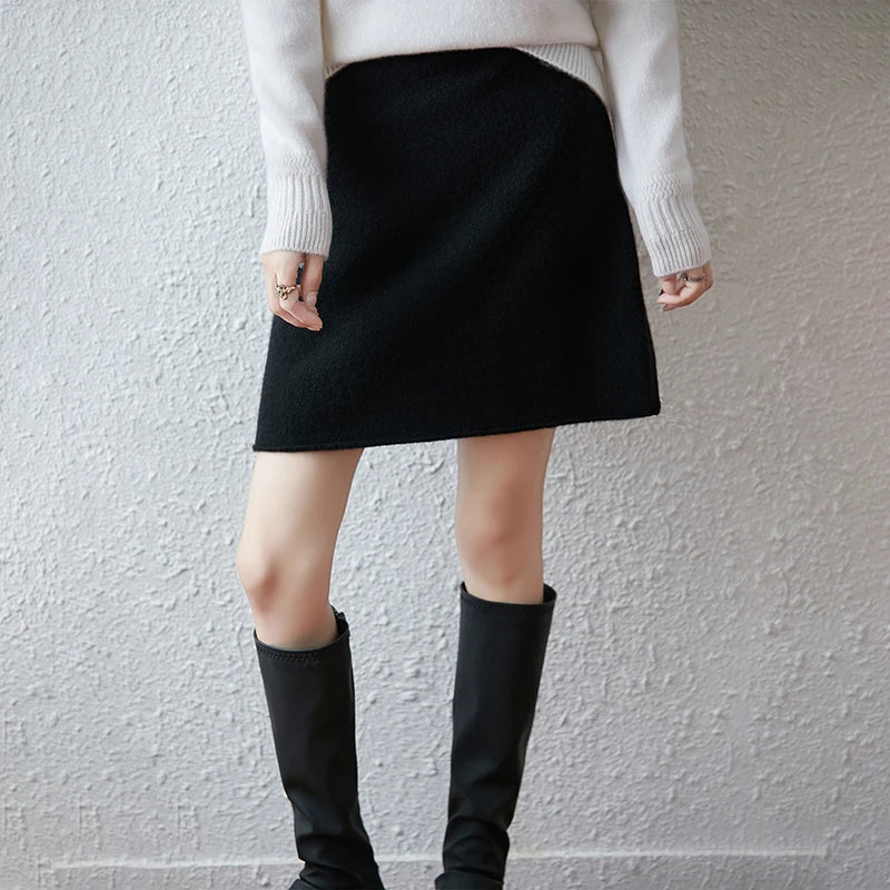 Cashmere Mini Skirt