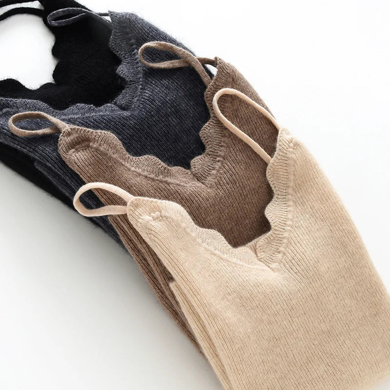 Women's cashmere camisole