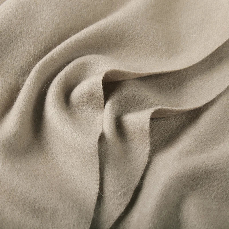 Merino wool wrap scarf
