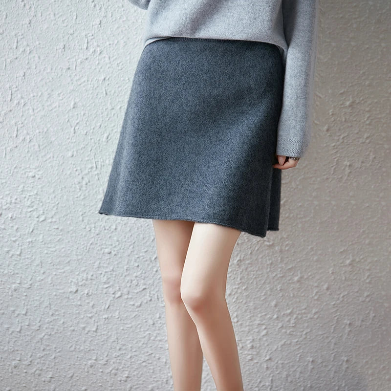 Cashmere Mini Skirt
