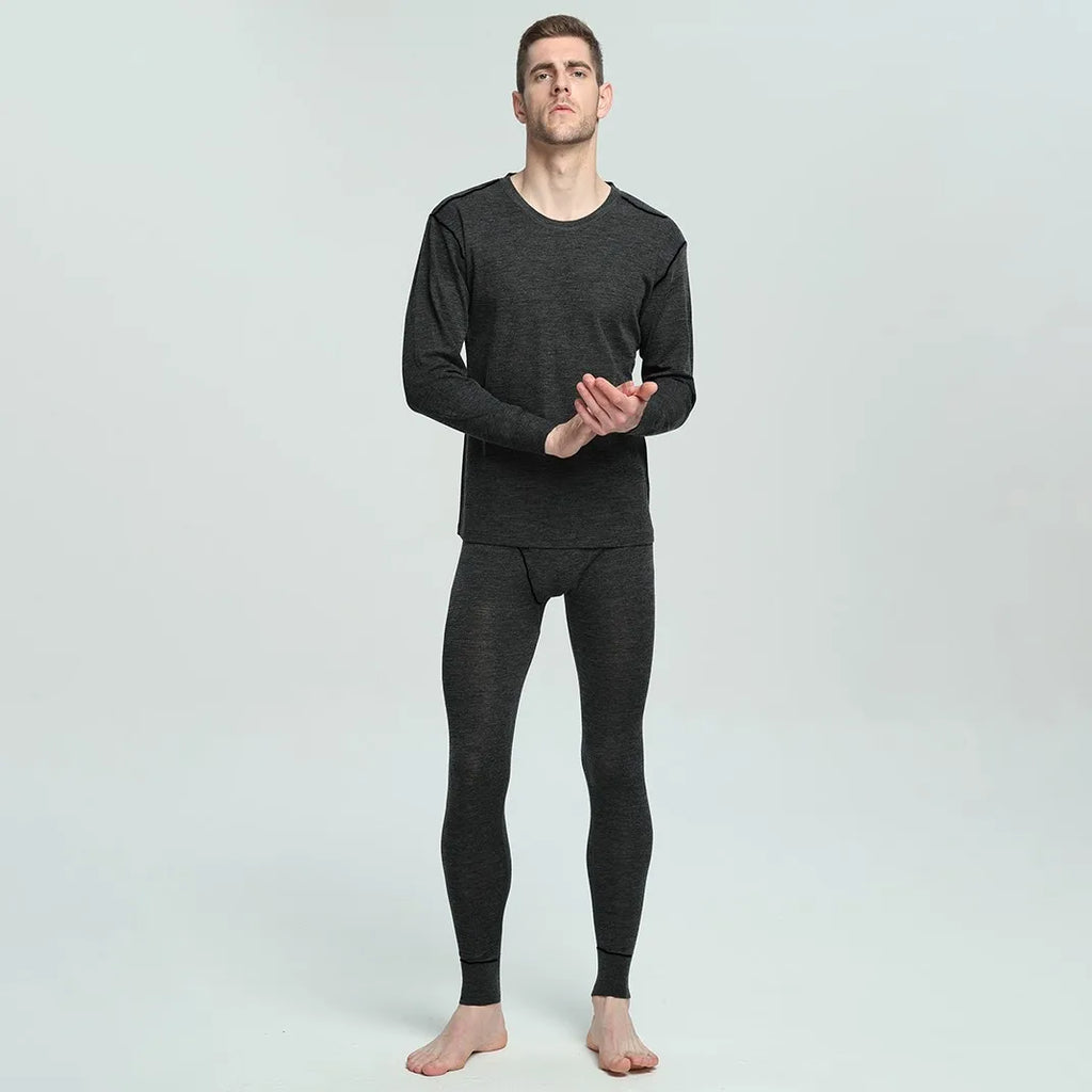 Men's 230 gsm merino thermal lounge set